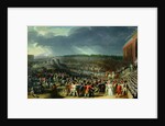 The Celebration of the Federation, Champs de Mars, Paris, 14 July 1790 by Charles Thevenin