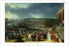 The Celebration of the Federation, Champs de Mars, Paris, 14 July 1790 by Charles Thevenin