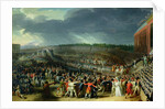 The Celebration of the Federation, Champs de Mars, Paris, 14 July 1790 by Charles Thevenin