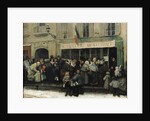 A Soup Kitchen during the Siege of Paris, after 1870 by Henri Pille