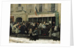 A Soup Kitchen during the Siege of Paris, after 1870 by Henri Pille