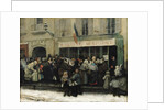 A Soup Kitchen during the Siege of Paris, after 1870 by Henri Pille