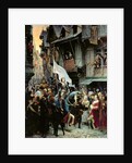 Joan of Arc enters Orléans, 1887 by Jean-Jacques Scherrer