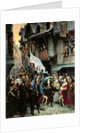 Joan of Arc enters Orléans, 1887 by Jean-Jacques Scherrer