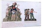 The Triumph of Marat and Camille Jordan said 'Cut off their Heads', c.1792 by Lesueur Brothers