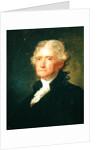 Portrait of Thomas Jefferson by George Peter Alexander Healy