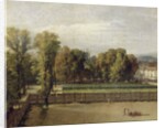 View of the Luxembourg Gardens in Paris, 1794 by Jacques Louis David