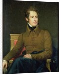 Portrait of Alphonse de Lamartine, 1831 by Francois Pascal Simon Baron Gerard