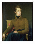 Portrait of Alphonse de Lamartine, 1831 by Francois Pascal Simon Baron Gerard