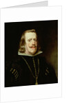 Philip IV of Spain, c.1656 by Diego Rodriguez de Silva y Velazquez