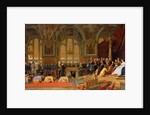 The Reception of Siamese Ambassadors by Emperor Napoleon III at the Palace of Fontainebleau, 27 June 1861 by Jean Leon Gerome