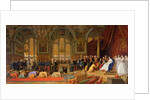 The Reception of Siamese Ambassadors by Emperor Napoleon III at the Palace of Fontainebleau, 27 June 1861 by Jean Leon Gerome