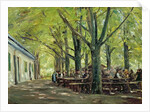 A Country Brasserie, Brannenburg, Bavaria, 1894 by Max Liebermann