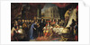 Jean-Baptiste Colbert presenting the Members of the Royal Academy of Science to Louis XIV, c.1667 by Henri Testelin