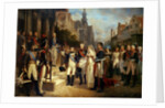 Napoleon Bonaparte Receiving Queen Louisa of Prussia at Tilsit, 6th July 1807, 1837 by Nicolas Louis Francois Gosse