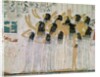 Weeping Women in a Funeral Procession by Egyptian 18th Dynasty