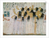 Weeping Women in a Funeral Procession by Egyptian 18th Dynasty