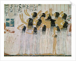 Weeping Women in a Funeral Procession by Egyptian 18th Dynasty
