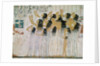 Weeping Women in a Funeral Procession by Egyptian 18th Dynasty