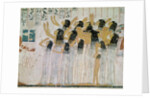 Weeping Women in a Funeral Procession by Egyptian 18th Dynasty