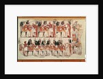 Banquet scene by Egyptian 18th Dynasty
