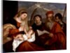 Madonna and Child with SS. Stephen, Jerome and Maurice by Titian