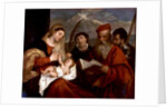 Madonna and Child with SS. Stephen, Jerome and Maurice by Titian