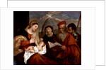 Madonna and Child with SS. Stephen, Jerome and Maurice by Titian