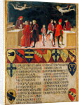 The Council Finances in Times of War and of Peace, 1468 by Benvenuto di Giovanni