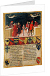 The Council Finances in Times of War and of Peace, 1468 by Benvenuto di Giovanni