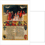 The Council Finances in Times of War and of Peace, 1468 by Benvenuto di Giovanni
