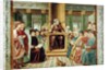 St. Augustine Reading Rhetoric and Philosophy at the School of Rome, 1464-65 by Benozzo di Lese di Sandro Gozzoli
