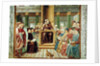 St. Augustine Reading Rhetoric and Philosophy at the School of Rome, 1464-65 by Benozzo di Lese di Sandro Gozzoli