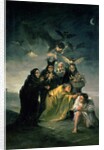 The Witches' Sabbath by Francisco Jose de Goya y Lucientes