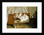 The Improvised Ambulance, The Painter Monet Wounded at Chailly-en-Biere, 1865 by Jean Frederic Bazille