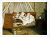 The Improvised Ambulance, The Painter Monet Wounded at Chailly-en-Biere, 1865 by Jean Frederic Bazille