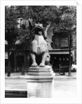 Chimaera from the St. Michel fountain, Paris, c.1860 by Adolphe Giraudon