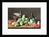 Still Life with Cucumbers and Tomatoese, 18th century by Luis Egidio Menendez or Melendez