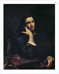 The Man with the Leather Belt. Portrait of the Artist, c.1846 by Gustave Courbet