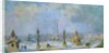The Place de la Concorde, Paris by Albert-Charles Lebourg