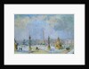 The Place de la Concorde, Paris by Albert-Charles Lebourg