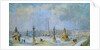 The Place de la Concorde, Paris by Albert-Charles Lebourg