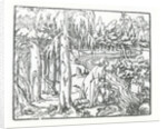 Page from 'Discours du Songe de Poliphile', by Francesco Colonna, 1546 by French School