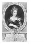 Antoinette Du Ligier de la Garde Deshoulières by Pierre Louis van Schuppen