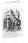 Disraeli given a peerage by Queen Victoria in 1876 by John Tenniel
