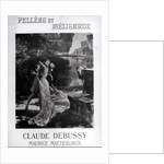 Frontispiece to 'Pelleas and Melisande', by Claude Debussy & Maurice Maeterlinck by Georges Marie Rochegrosse