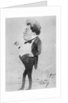 Caricature of Alexandre Dumas, Fils by Eugene Giraud