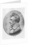 Medallion of Théophile Gautier by Jean-Bernard Duseigneur