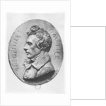 Medallion of Théophile Gautier by Jean-Bernard Duseigneur