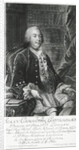 Portrait of Johann Christoph Gottsched by Johann Martin Berningeroth